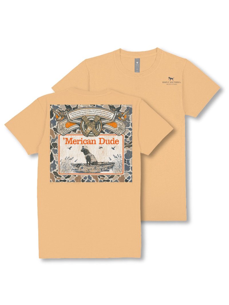 Men's Bisque 'Merican Dude Tee