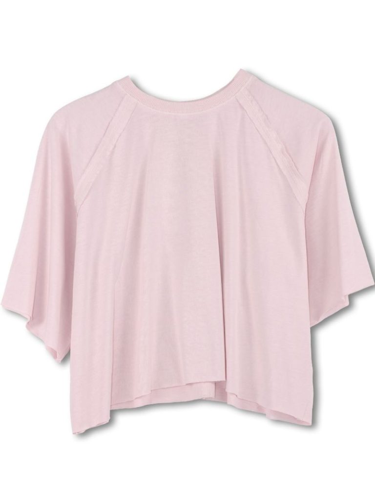 Rose Washed Cropped Tee