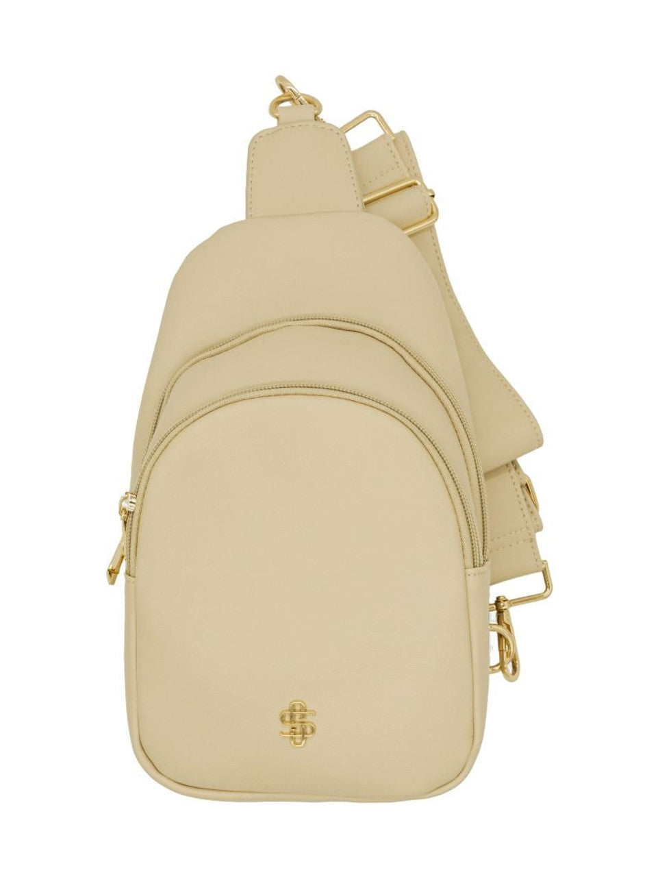 Ivory Leather Maui Sling Crossbody