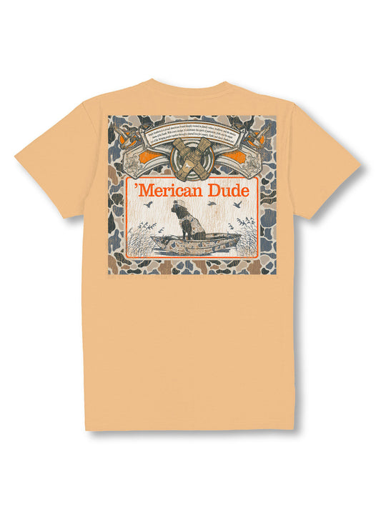 Boy's Bisque 'Merican Dude Tee