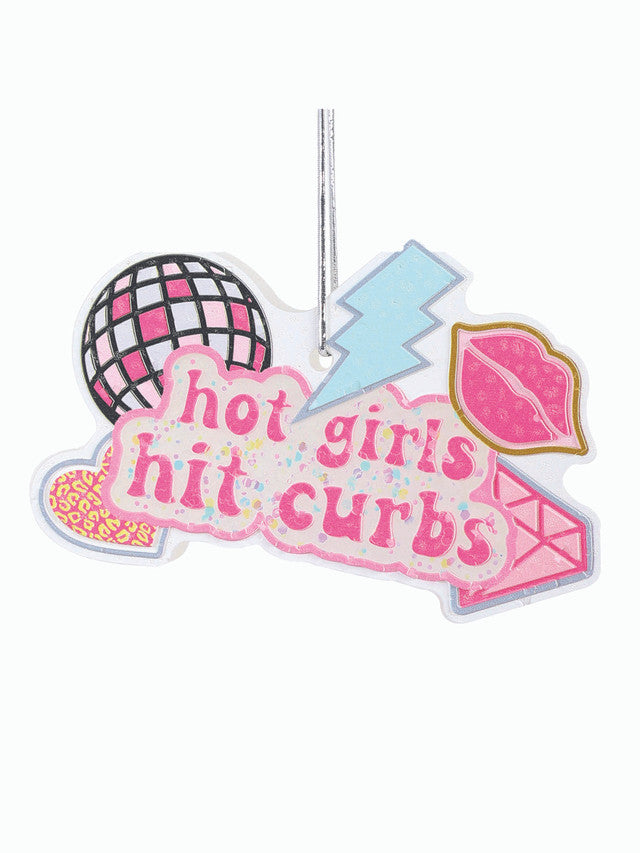 Hot Girls Hit Curbs Car Freshie