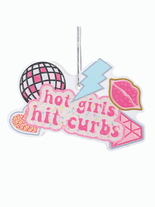 Hot Girls Hit Curbs Car Freshie