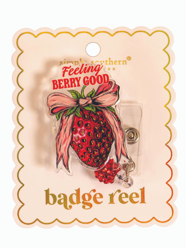 Feeling Berry Good Badge Reel