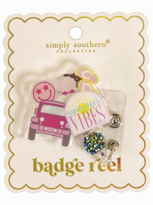 Summer Vibes Badge Reel