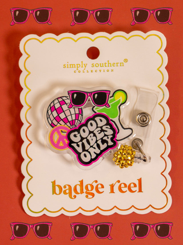 Good Vibes Only Badge Reel