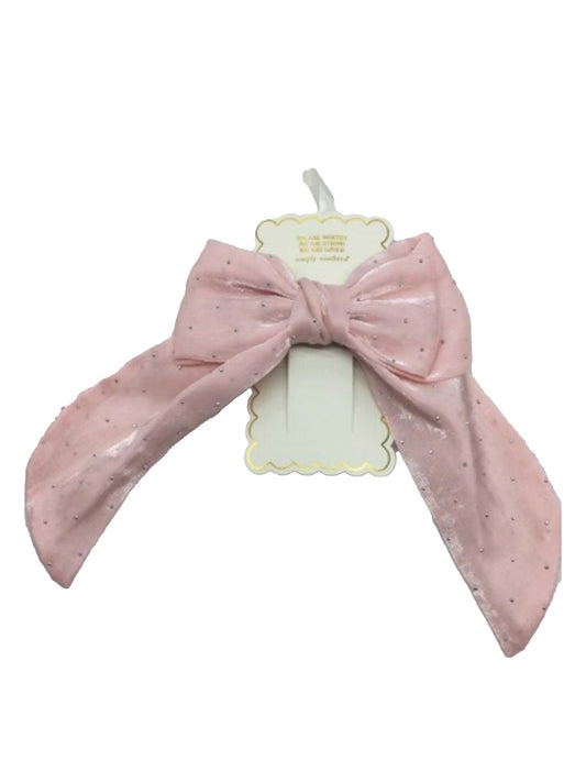 Pink Dot Hair Bow
