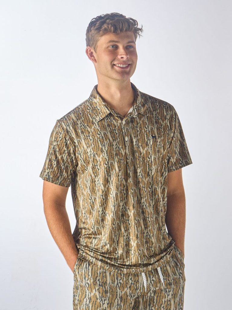 Men's Tree Camo Polo