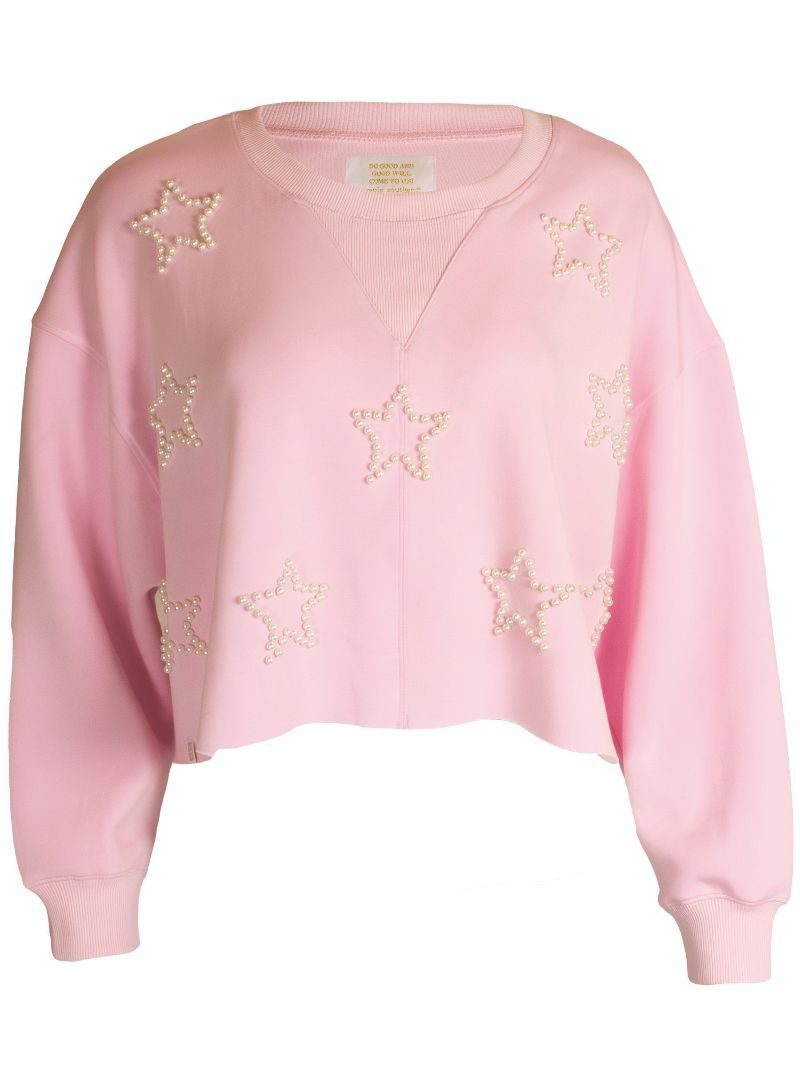 Pink Piper Pearl Star Pullover