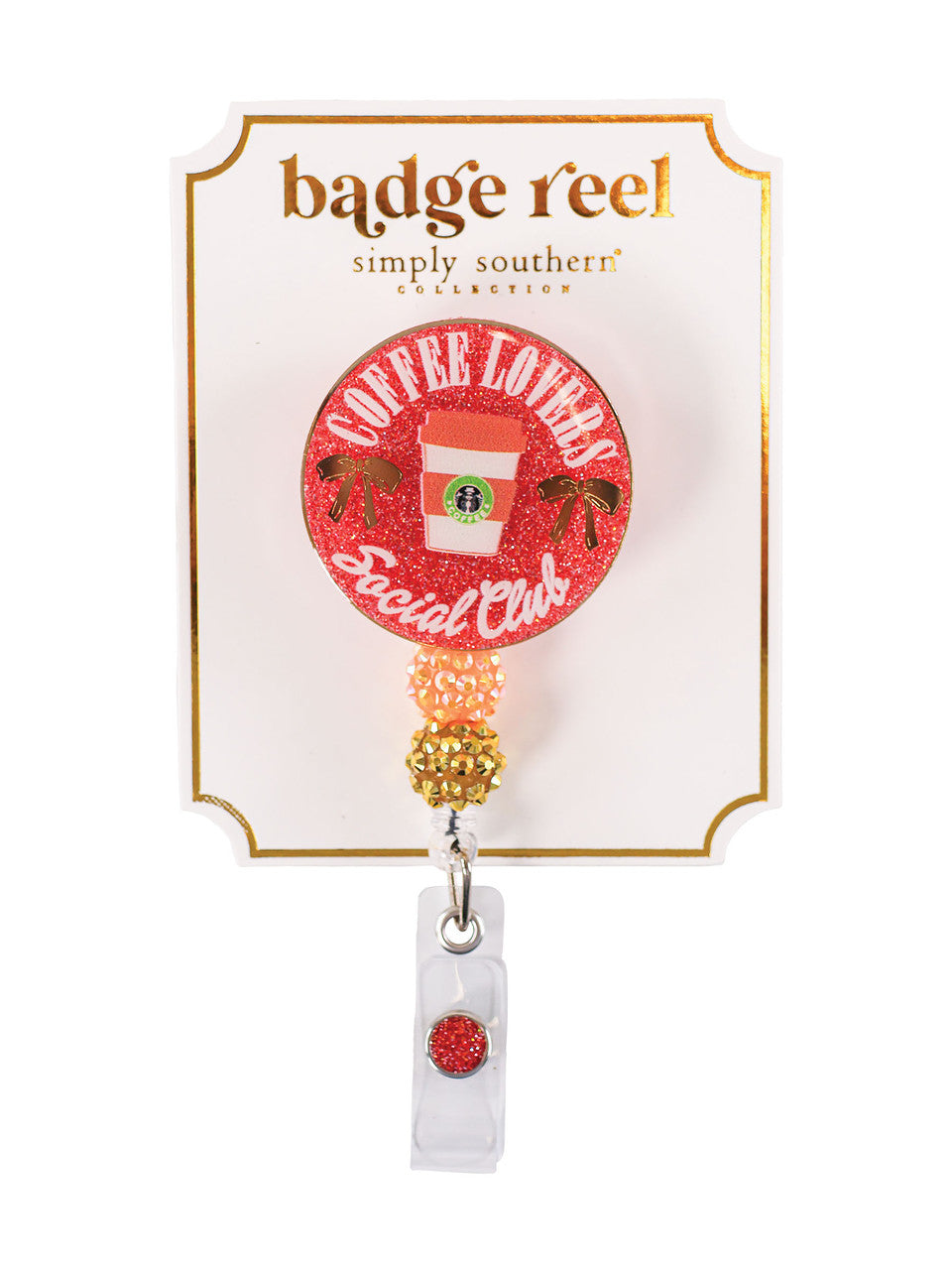Coffee Lovers Social Club Badge Reel