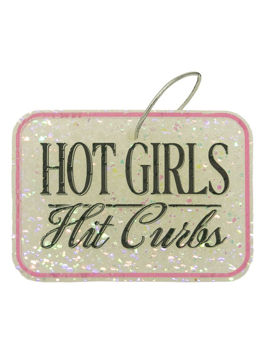 Hot Girl Hit Curbs Car Freshie