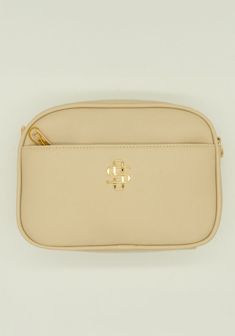 Ivory Leather Ibiza Crossbody