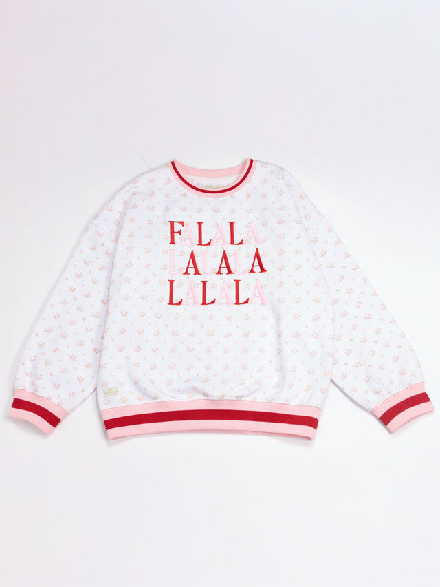 Fa La La Holiday Varsity Crewneck