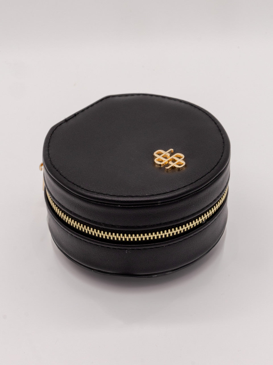 Black Leather Miami Jewelry Box