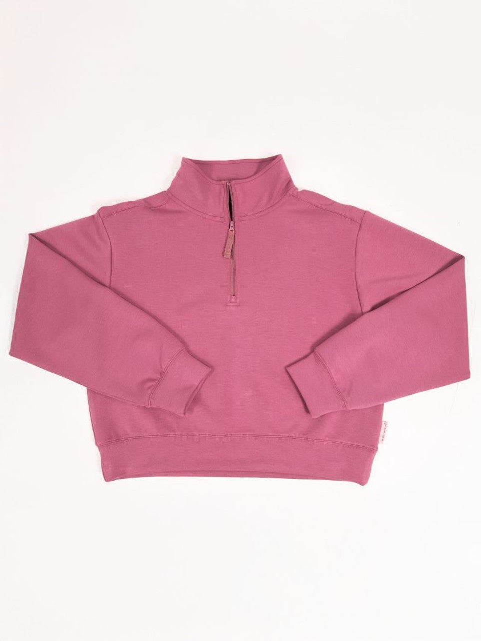 Plum Quarter Zip Pullover