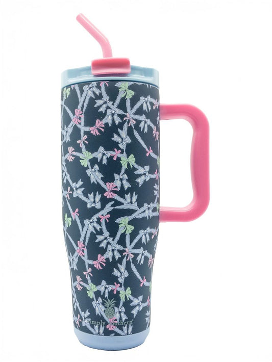 Ribbon 40 oz. Handle Tumbler