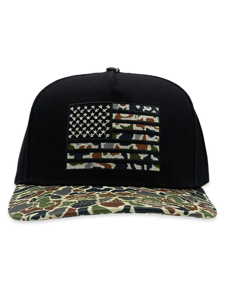 Men's Camo Flag Hat