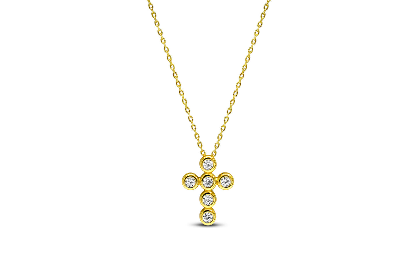 14K Gold The Faith Cross - A Charming Story