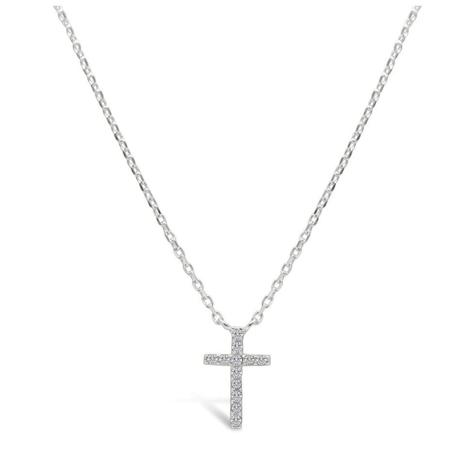 Sterling Silver Faith Cross - Itty Bitty Pretty