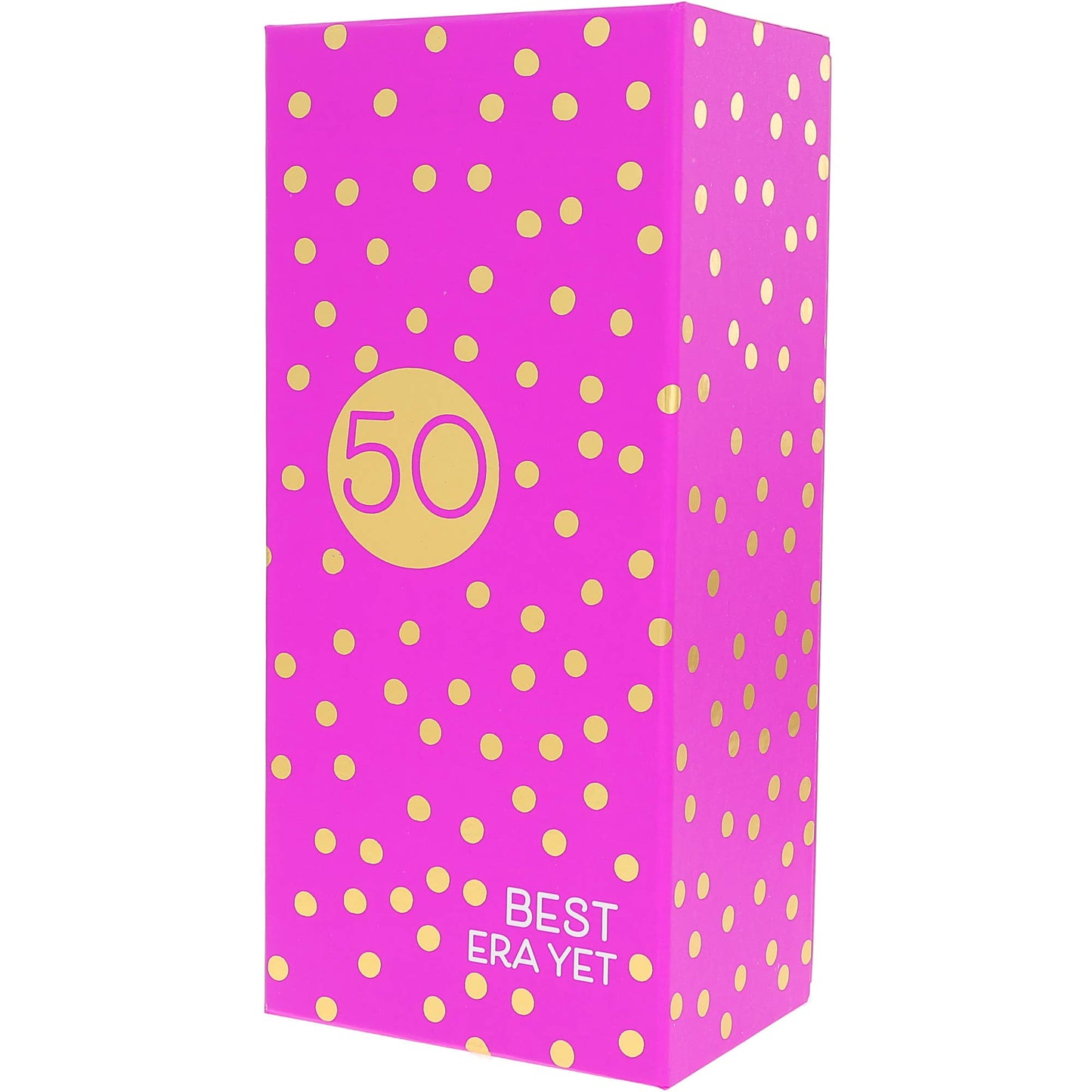 50th Gift Boxed 16 oz Crystal Wine Glass