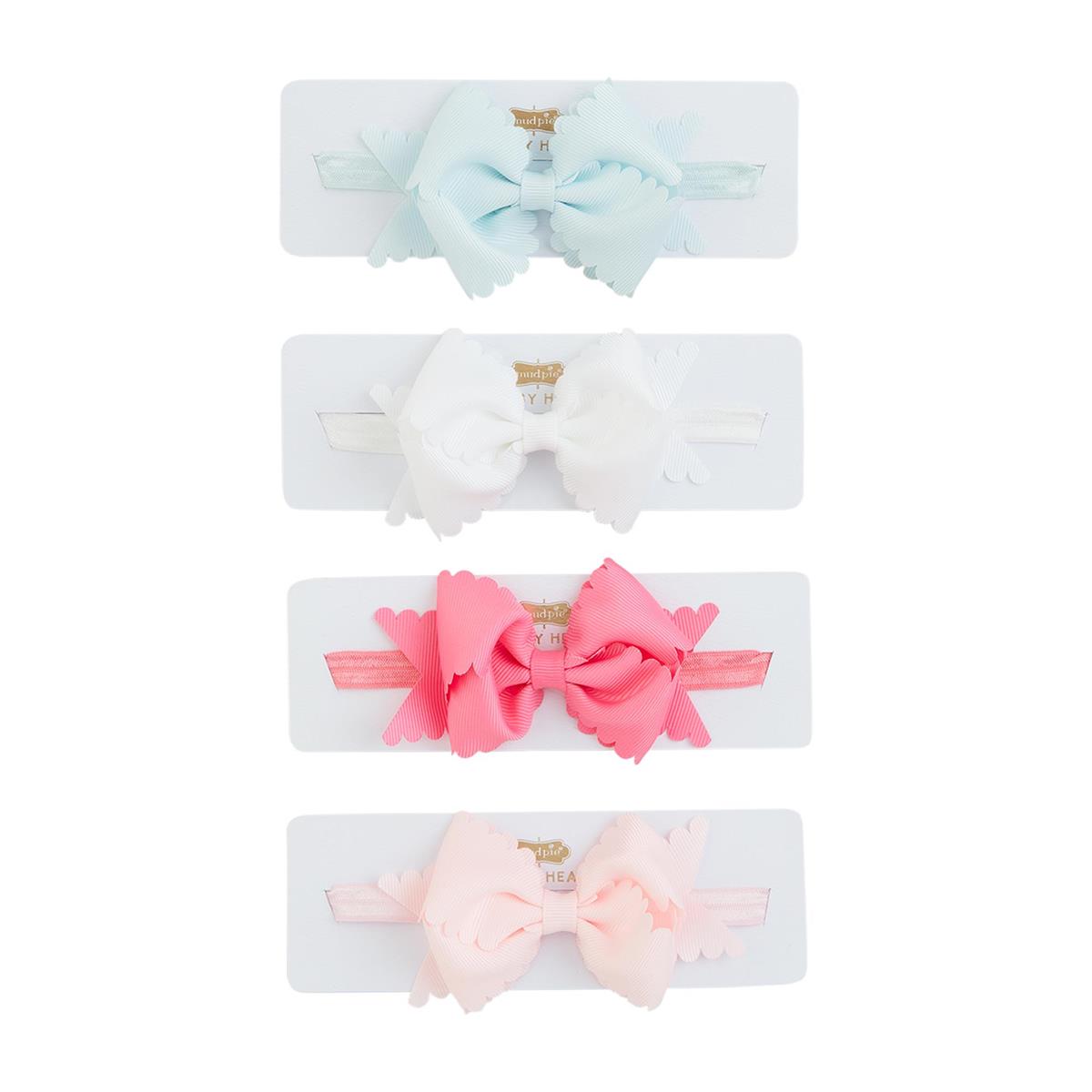 Mud Pie Scallop Bow Headband