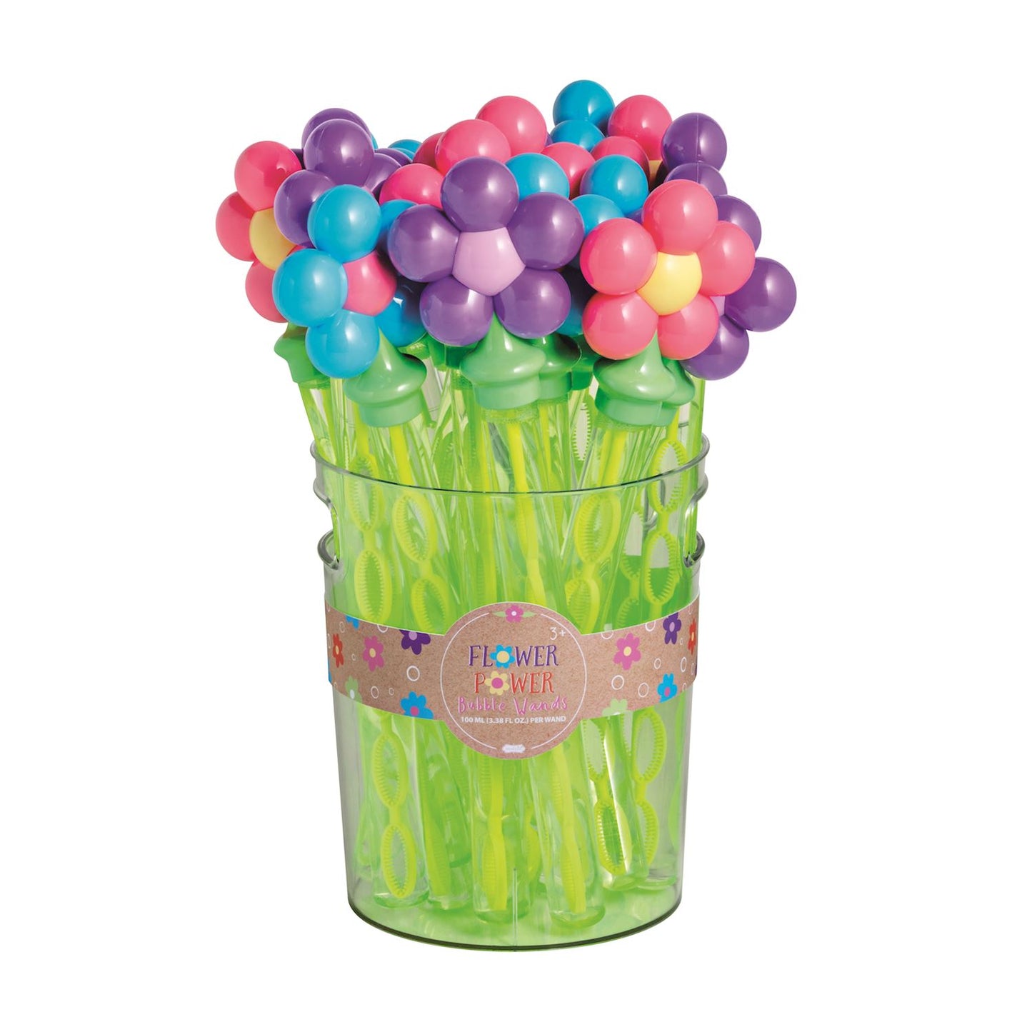 Mud Pie Flower Power Bubble Wand