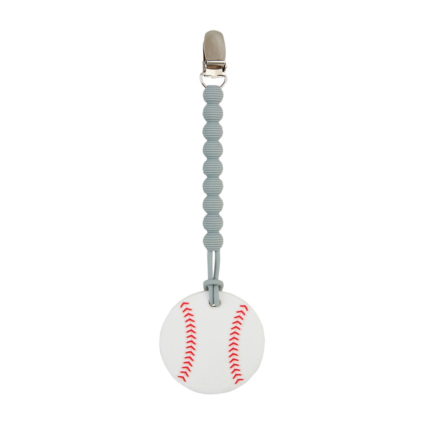 Mud Pie Baseball Clip On Teether