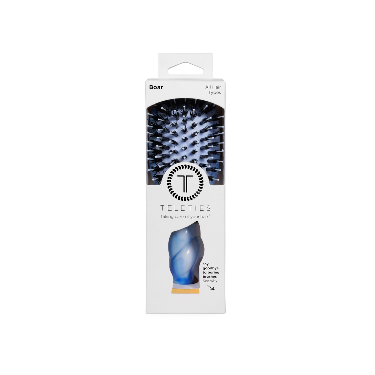 TELETIE Mini Boar Brush | Tide & True