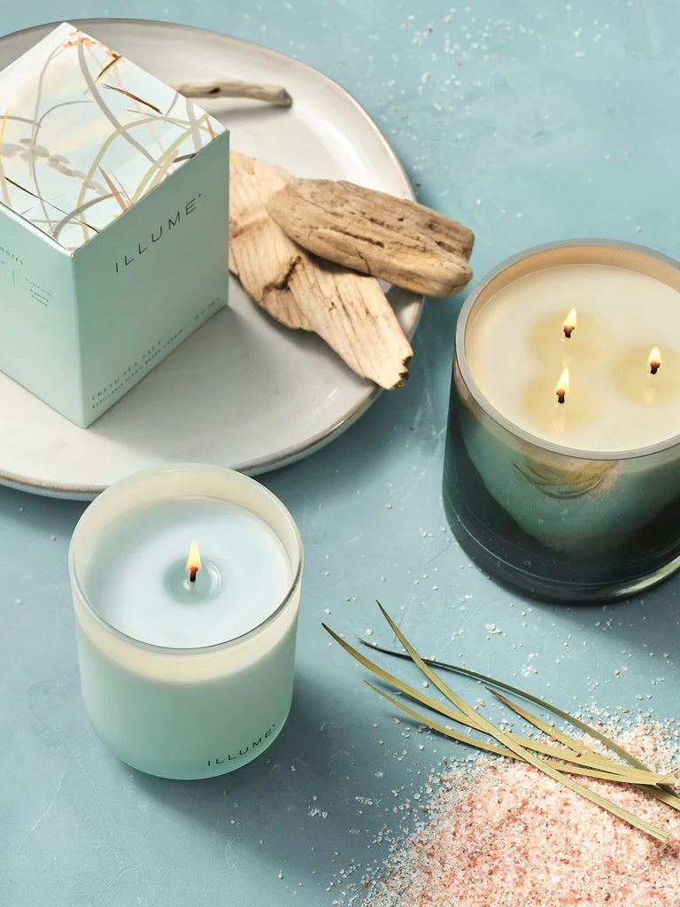 Fresh Sea Salt Baltic Glass Candle