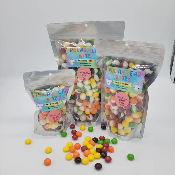 Rainbow Bites Freeze-Dried Candy
