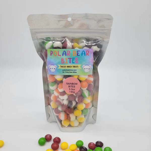 Rainbow Bites Freeze-Dried Candy