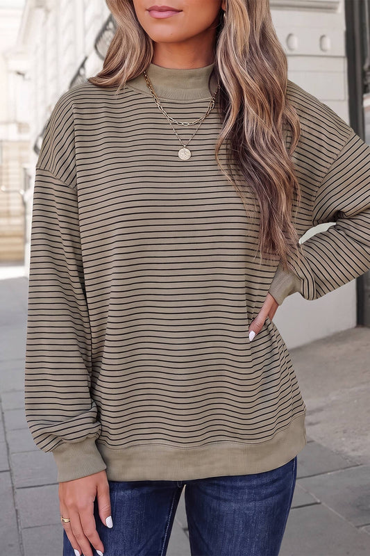 Caroline Striped Sweatshirt