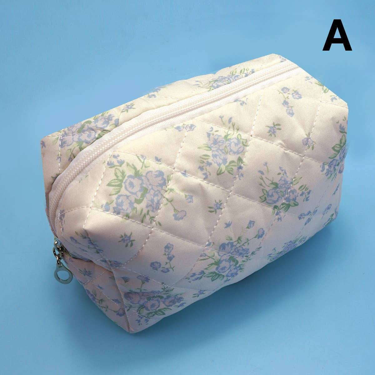 Floral Toile Makeup Pouch