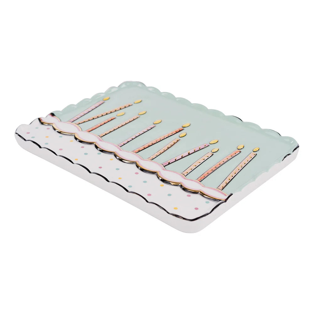 Celebrate Candles Trinket Tray