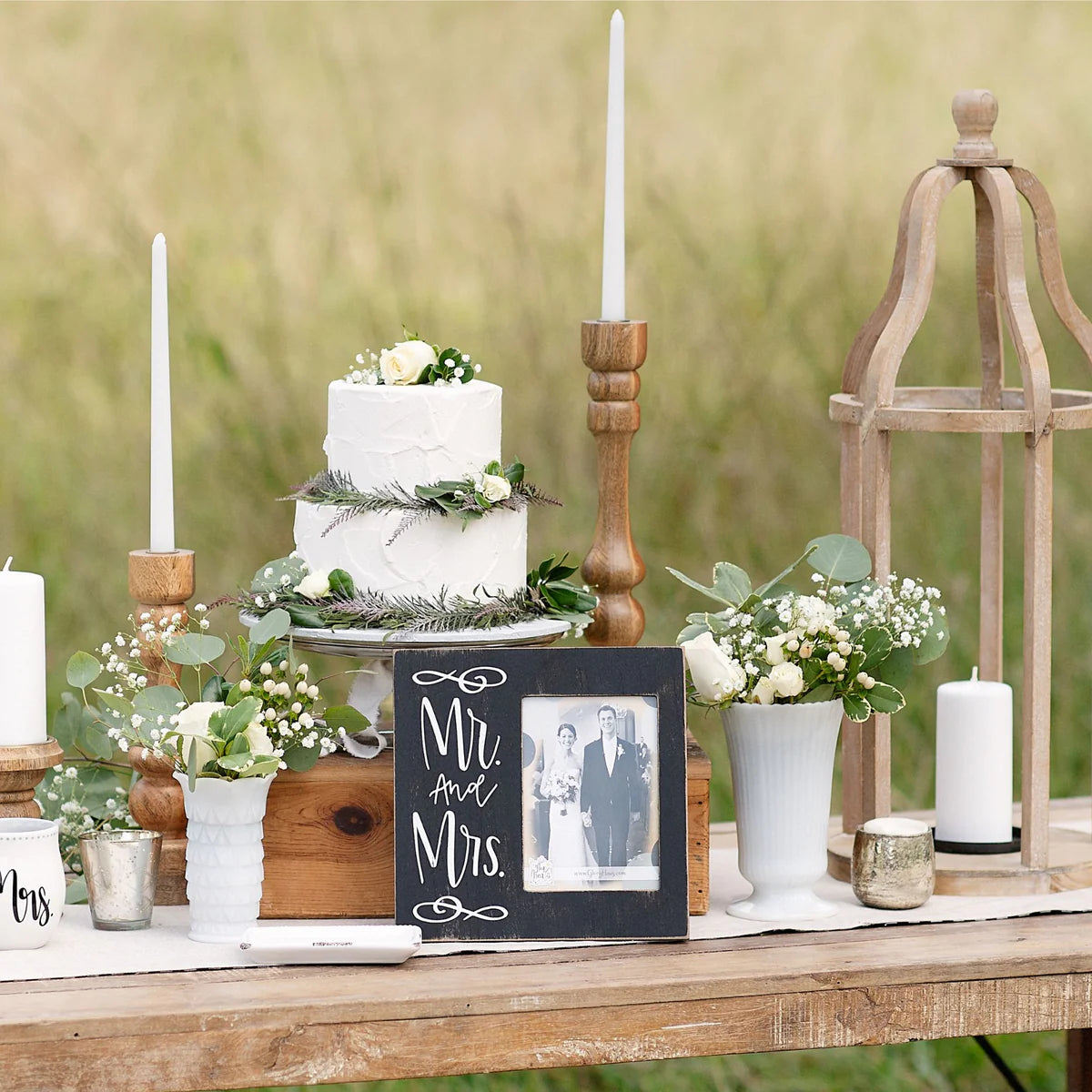 Mr. & Mrs. Black Frame