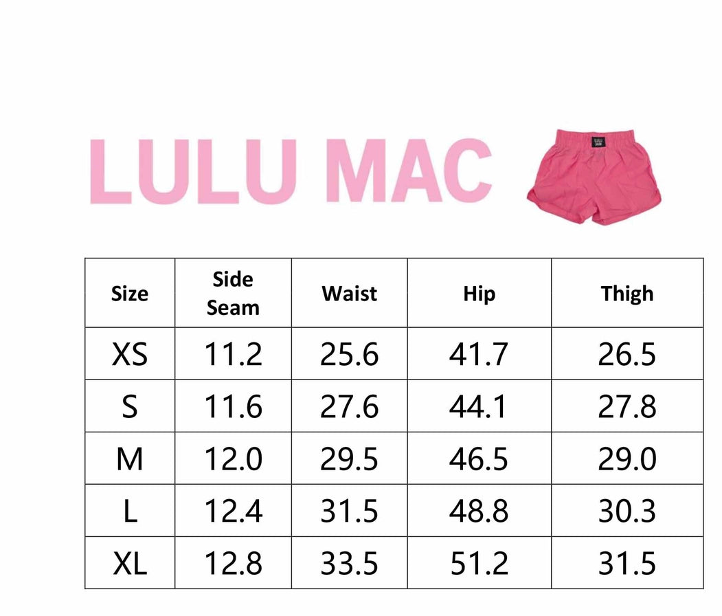 Lulu Mac Lavender Solid Shorts