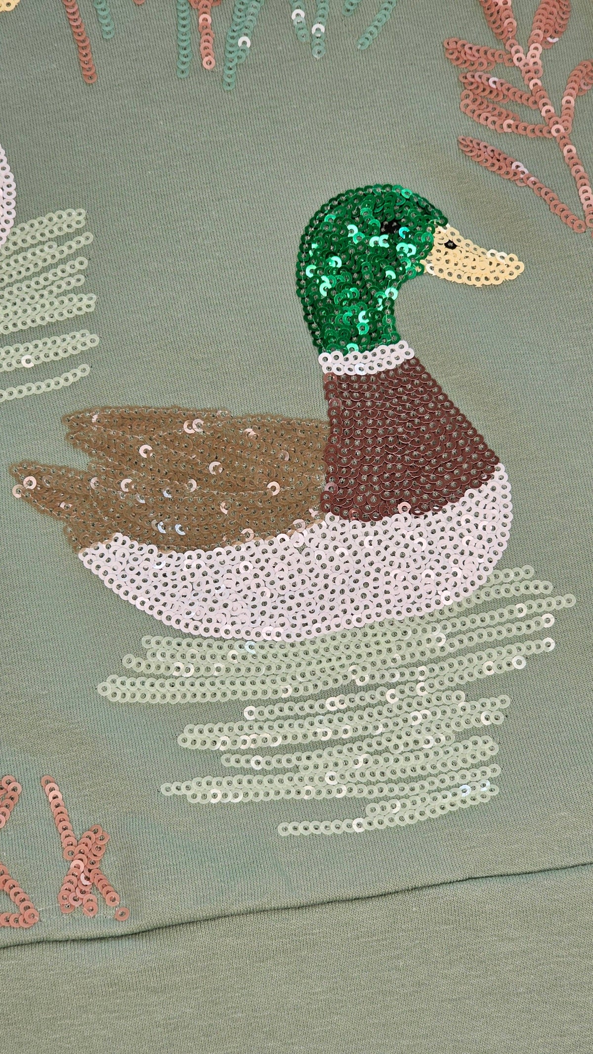 Kids' Marsh Mallard Sequin Sweatshirt