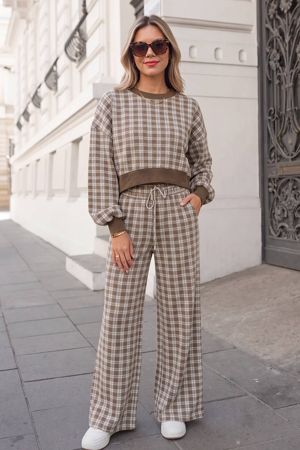 The Uptown Plaid Set