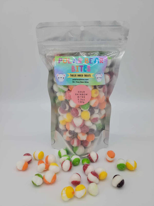 Sour Rainbow Bites Freeze-Dried Candy