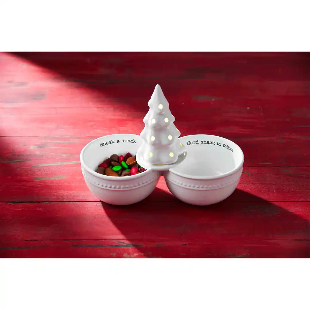Mud Pie Snack Double Dip Bowl