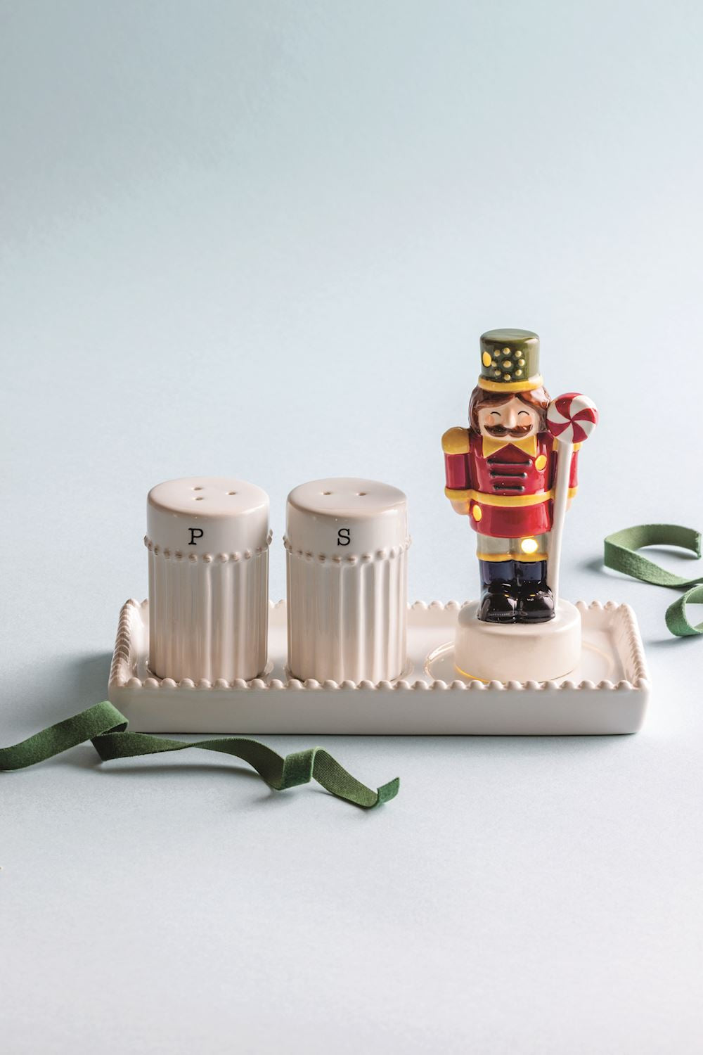 Mud Pie Nutcracker Light-Up Sitter