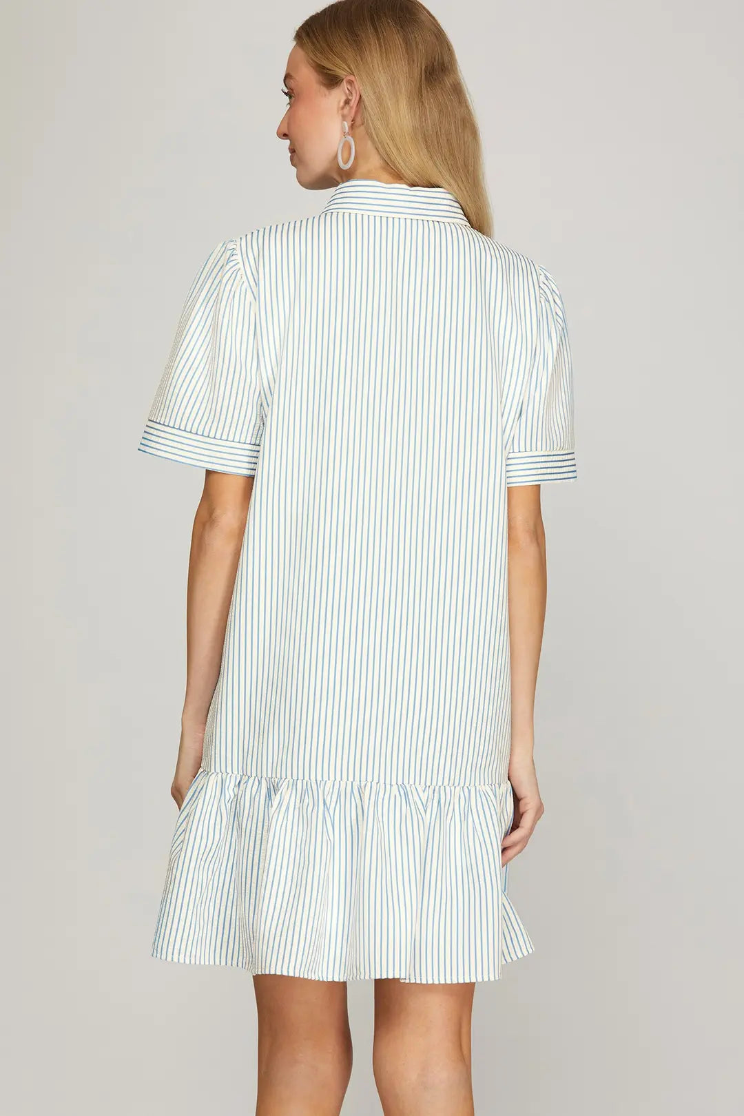 Seaside Charm Embroidered Dress
