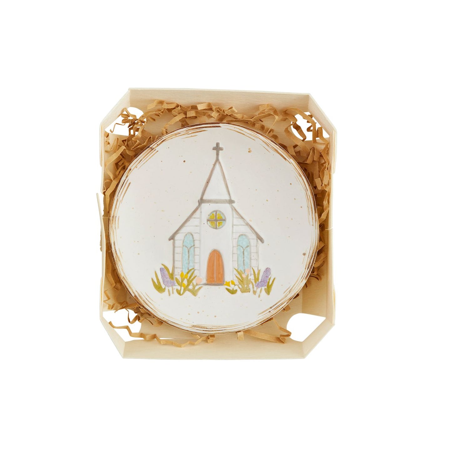 Mud Pie Cross & Church Trinket Dishes