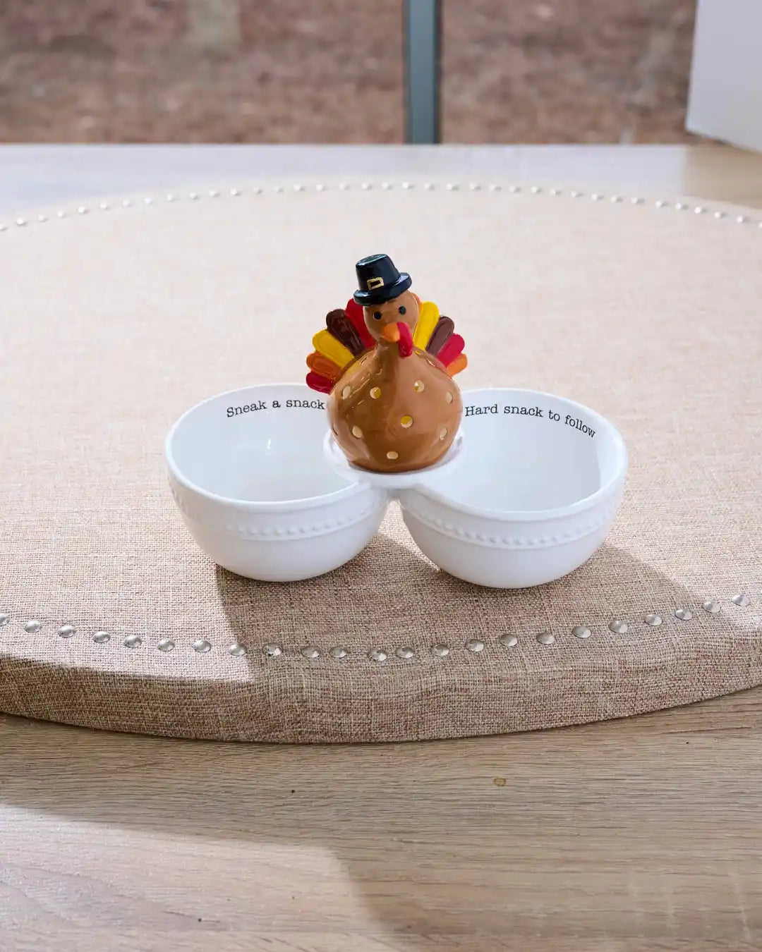 Mud Pie Snack Double Dip Bowl