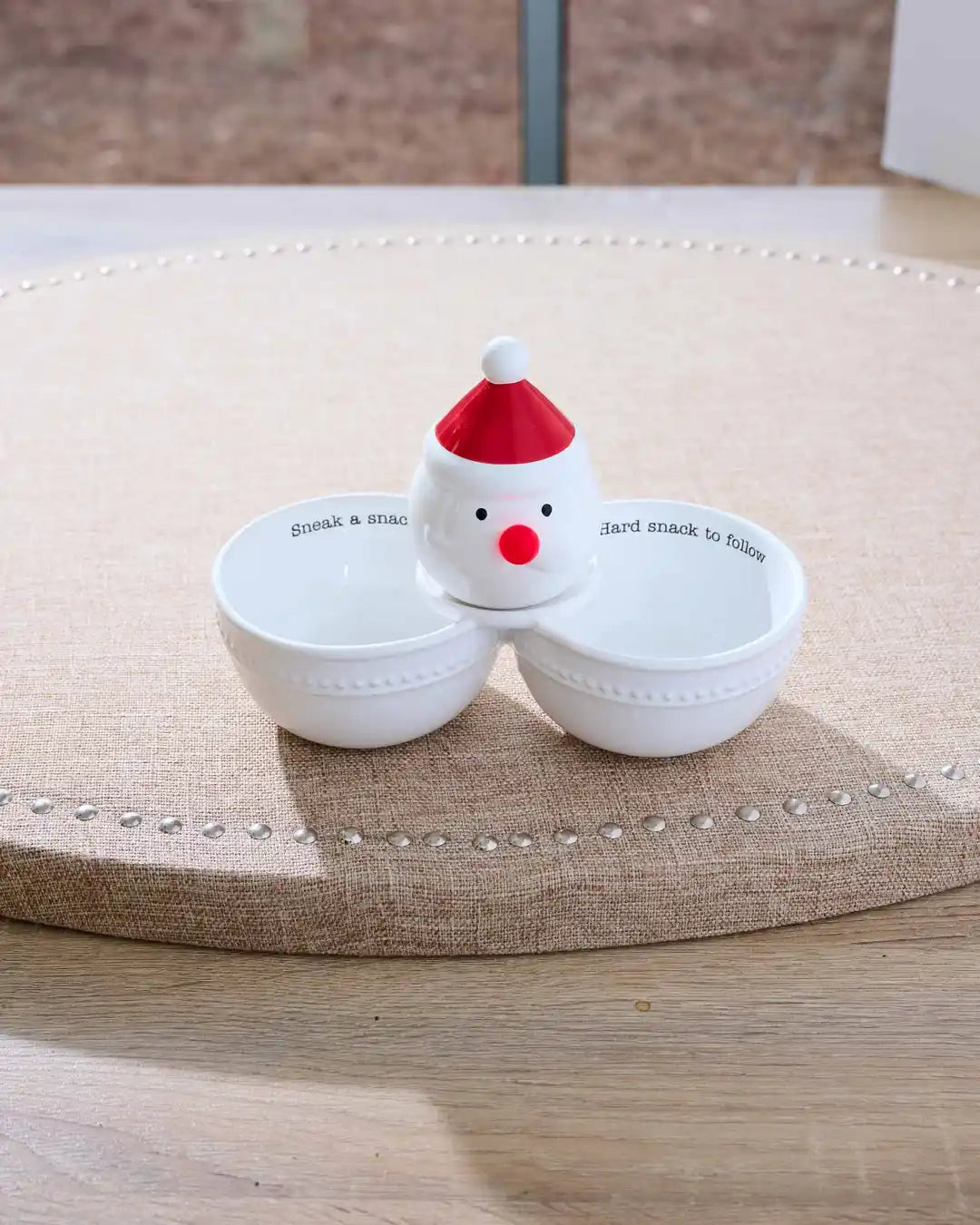 Mud Pie Snack Double Dip Bowl