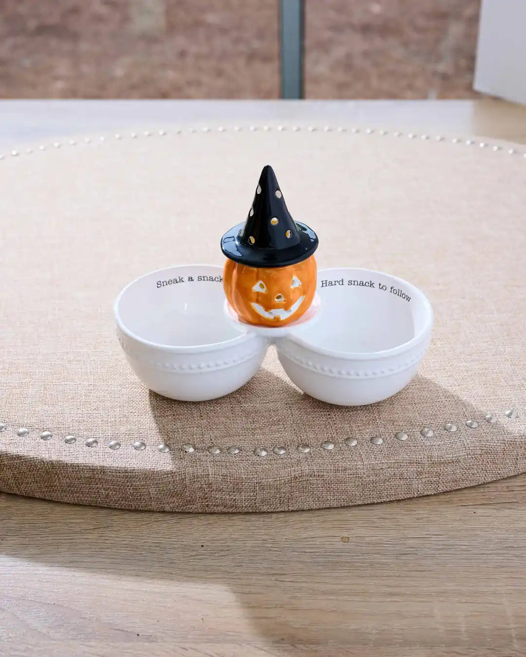 Mud Pie Snack Double Dip Bowl