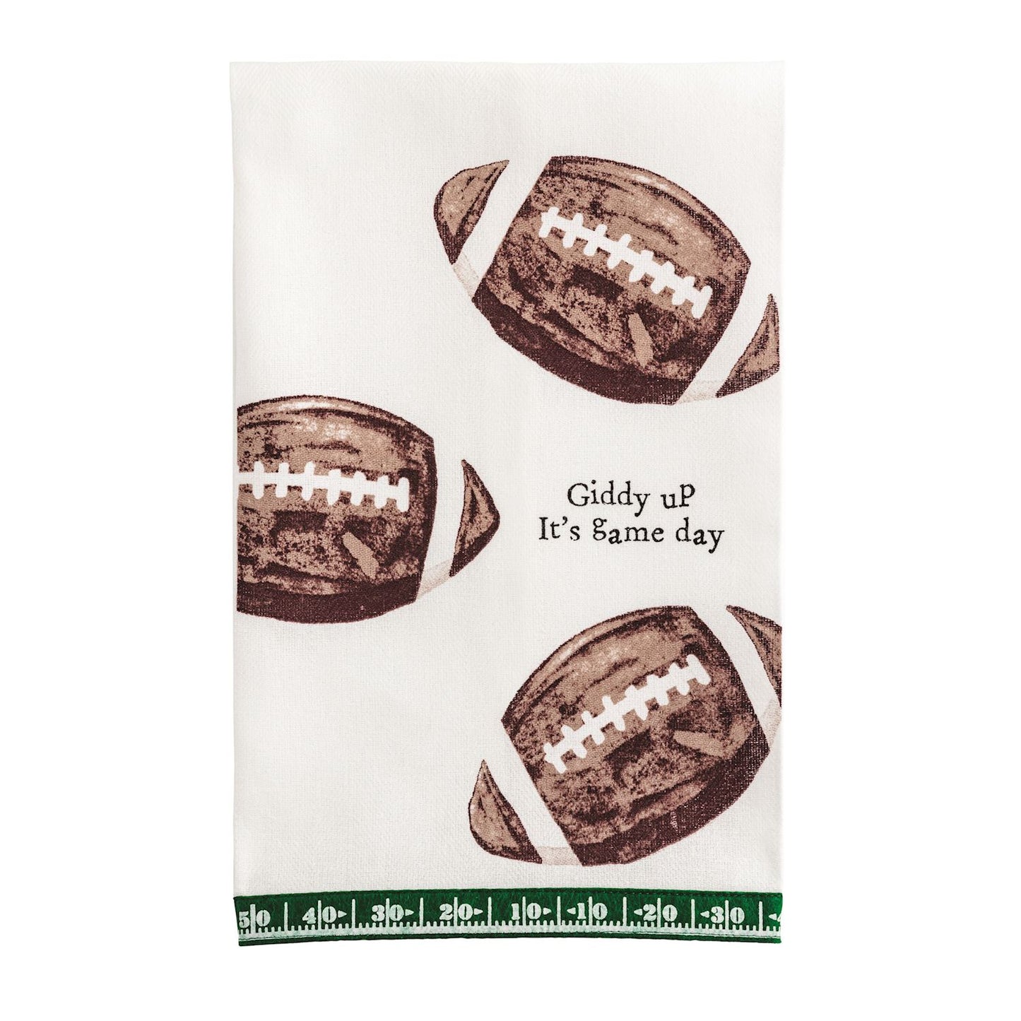 Mud Pie Football Tailgate Towels