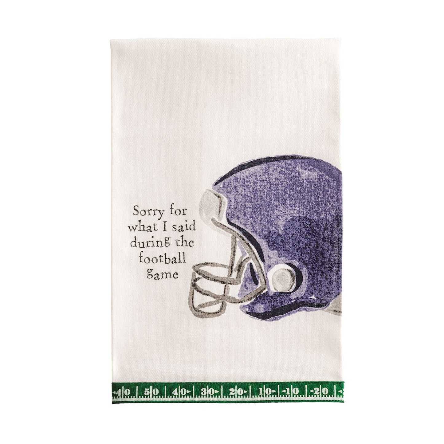 Mud Pie Football Tailgate Towels