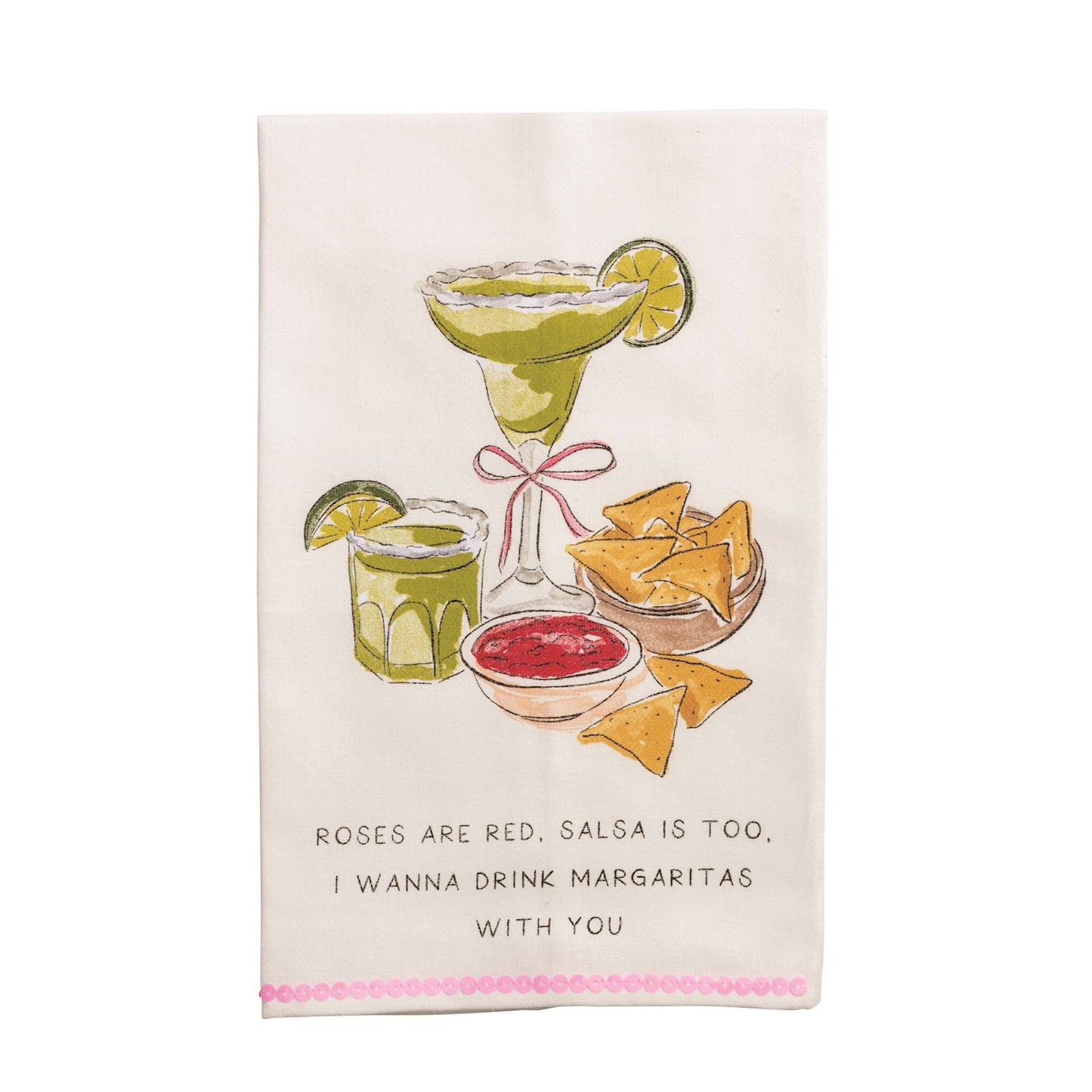 Mud Pie Valentine's Sequin Towels