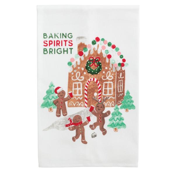 Mud Pie Holiday Drinking Towels