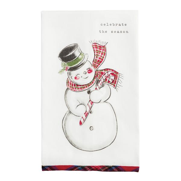 Mud Pie Classic Christmas Printed Towels